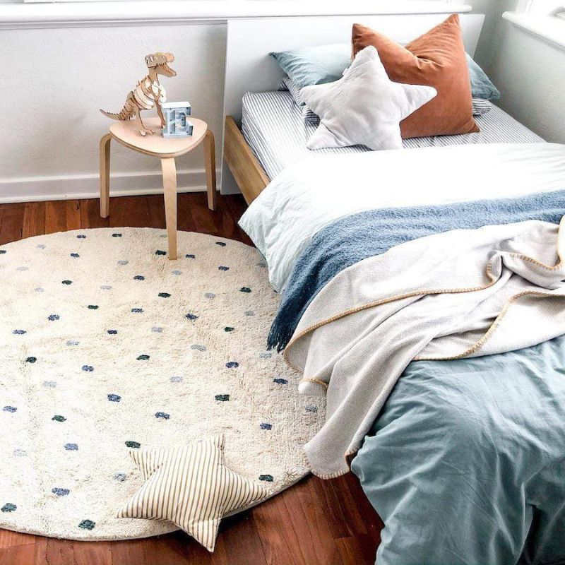 Dot Fluffy Carpet Living Room  - Soft Rug Nursery avis et prix