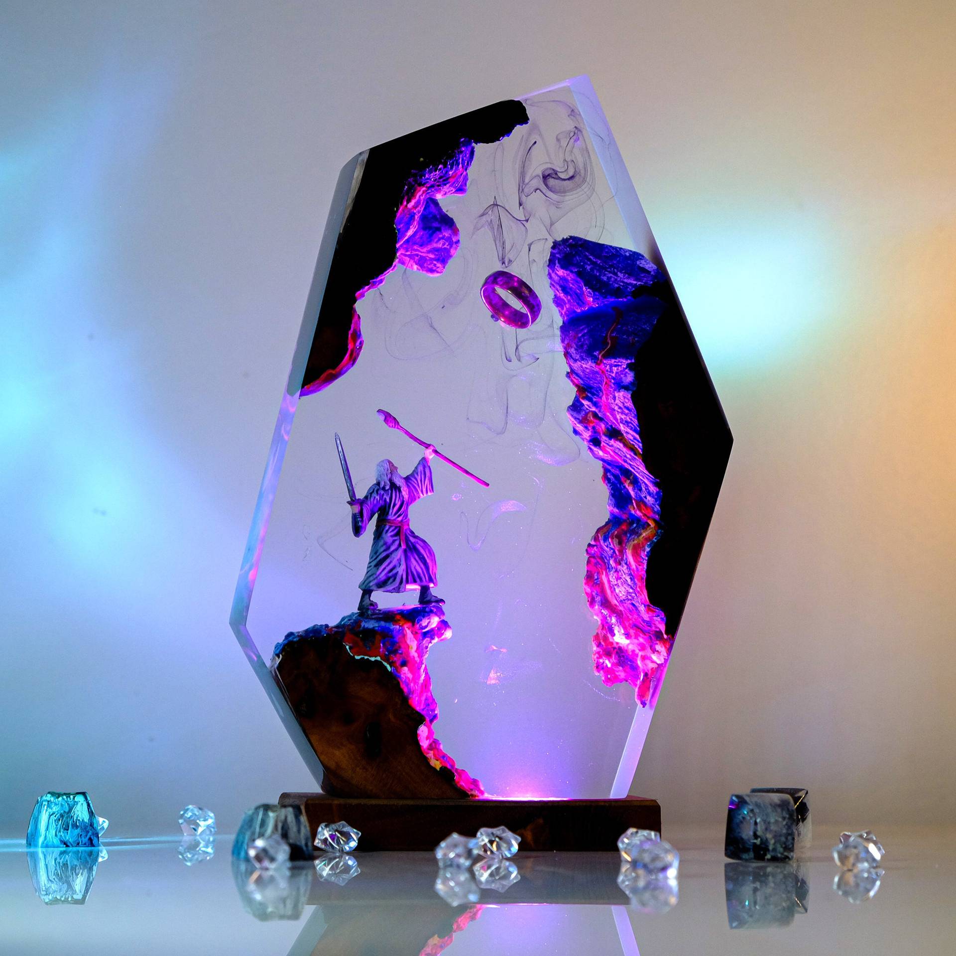 Movie Scence Figure Table Resi - Baby Nursery Light avis et prix