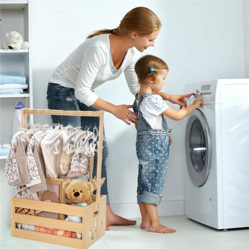 ABFU-Wooden Baby Shower Gift B - Baby Nursery Closet avis et prix