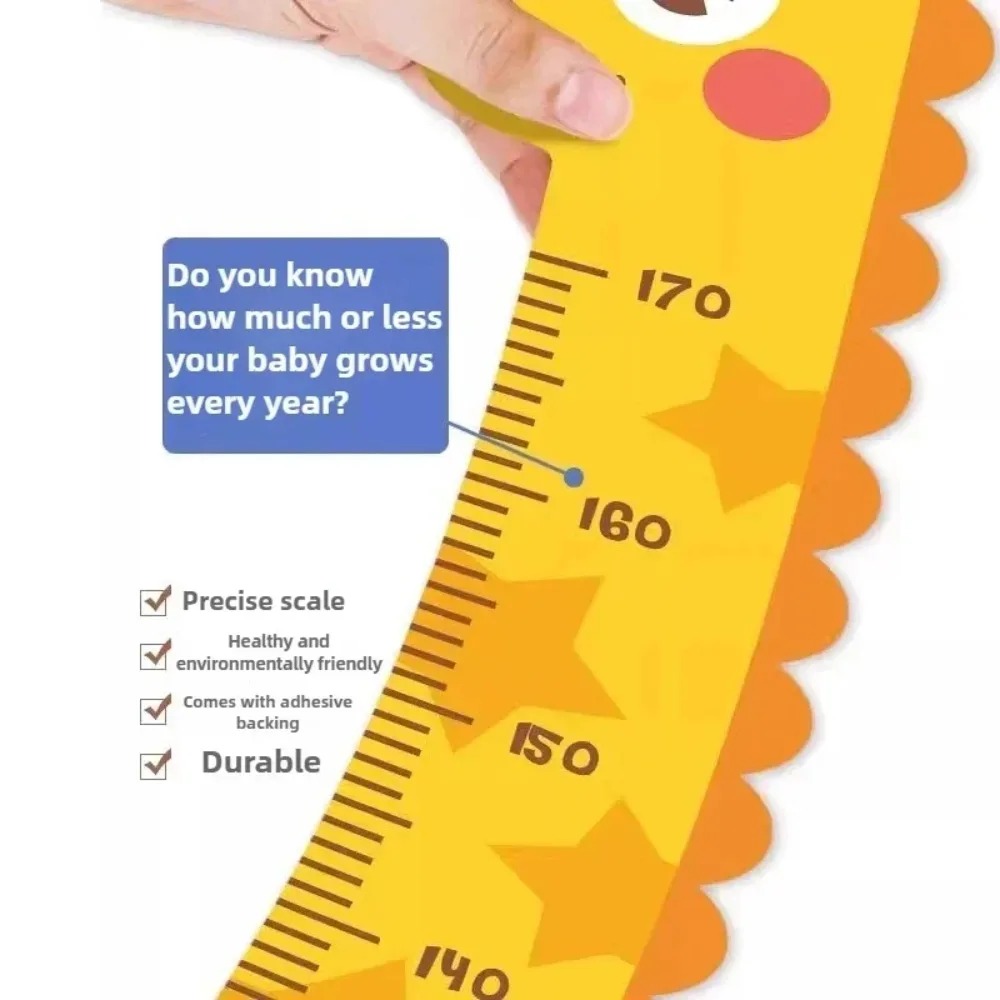 Cute Cartoon Height Sticker Un - Baby Nursery Wall Decals avis et prix