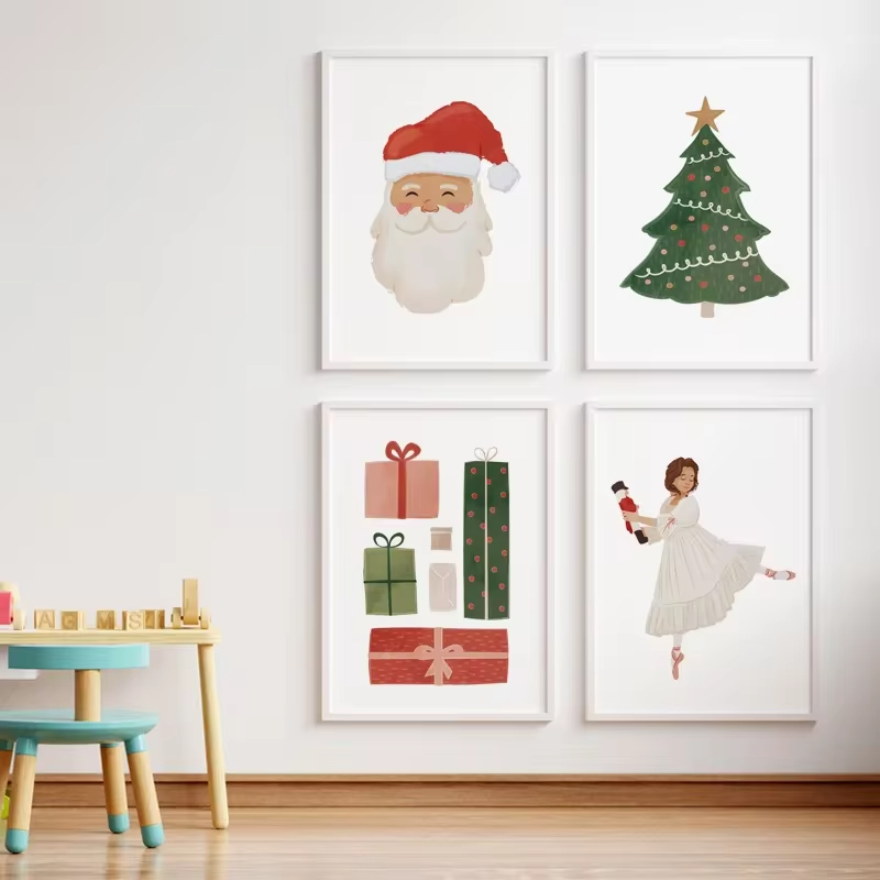 Cartoon Christmas Gift Socks M - Baby Nursery Mirror avis et prix