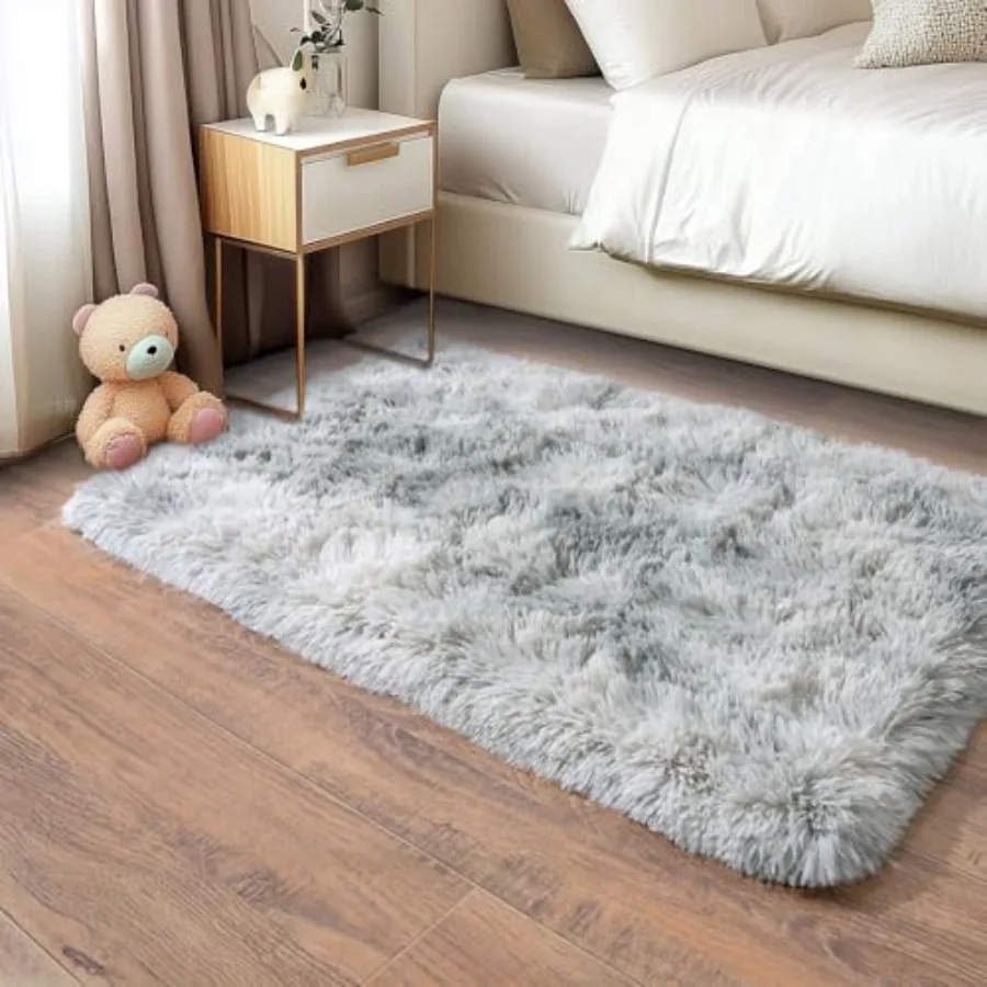 Fluffy Small Rug for Bedroom 2 - Soft Rug Nursery avis et prix
