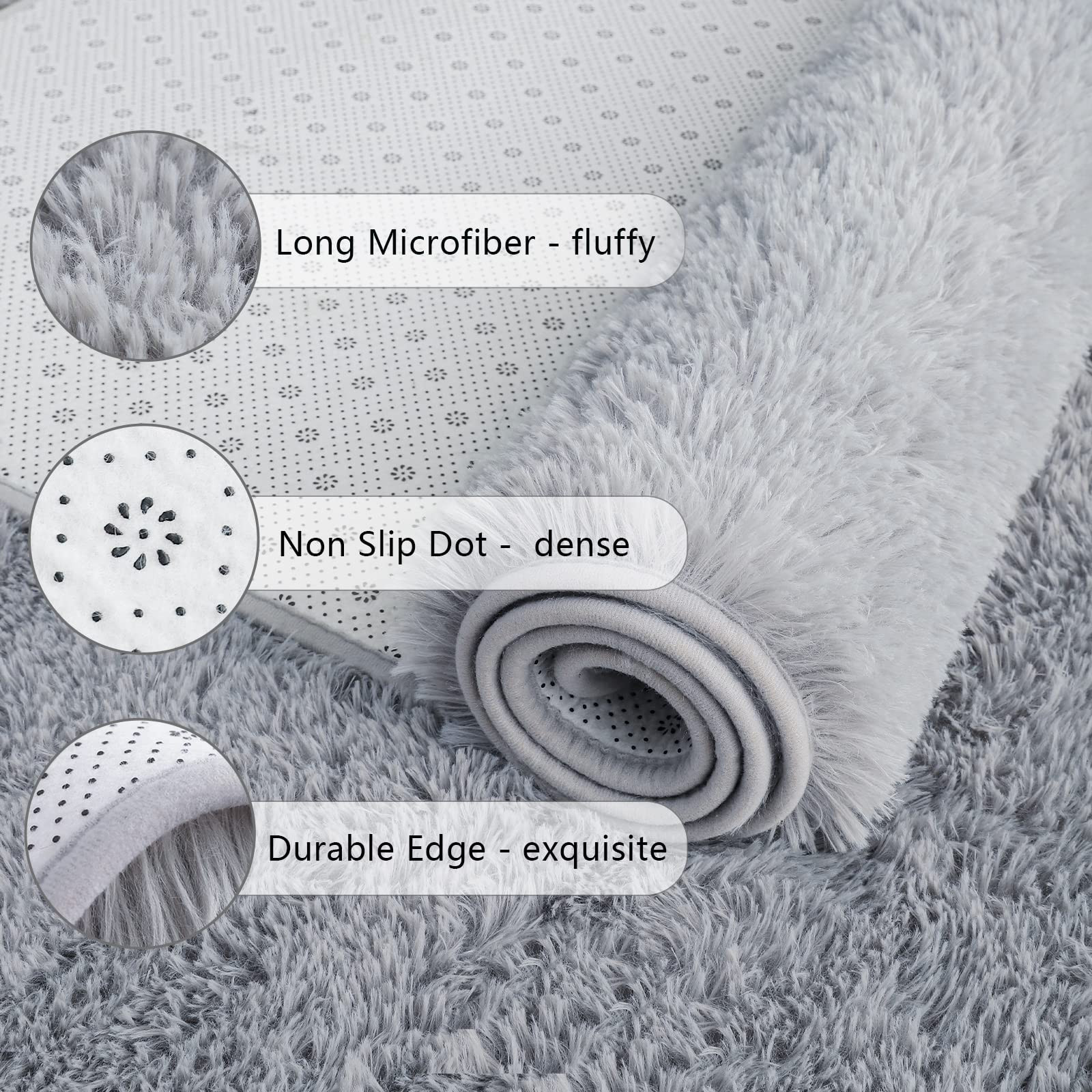 VIKAMA Soft Running Rug, Plush - Soft Rug Nursery avis et prix