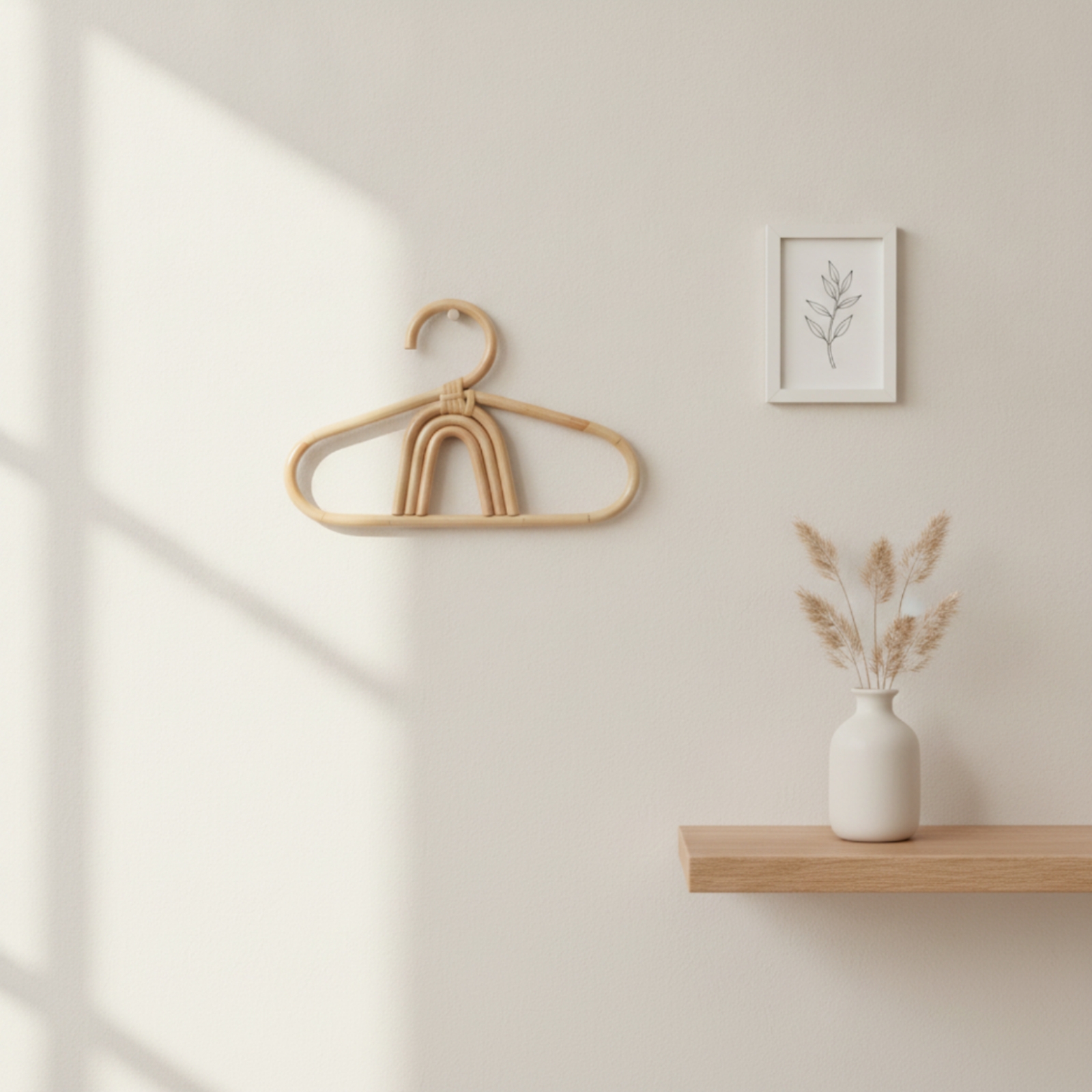 Rattan Clothes Hanger Handmade - Baby Nursery Closet avis et prix