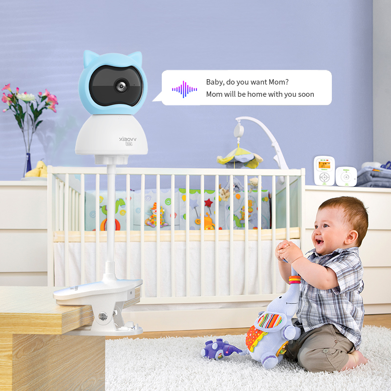 4MP WiFi xiaovv indoor Baby Mo - Baby Nursery Mobile avis et prix