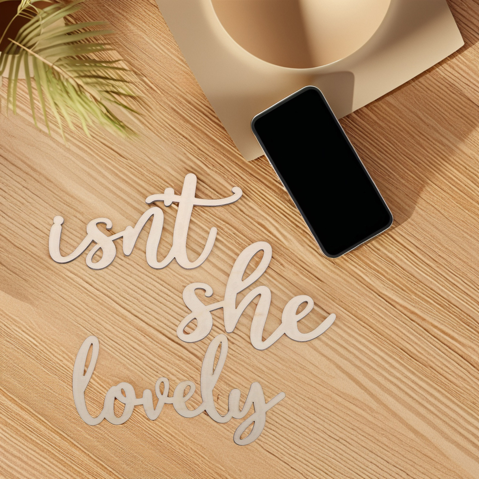 Wood Sign Wooden Wall Sticker  - Baby Nursery Wall Decor avis et prix