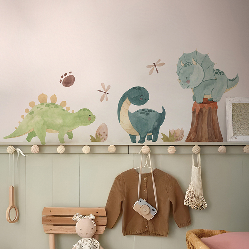 Dinosaur Wall Decals, Dino Alp - Baby Nursery Accessories avis et prix