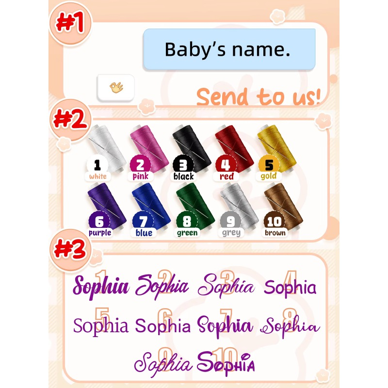 Custom Name Baby Blanket Perso - Baby Nursery Accessories avis et prix