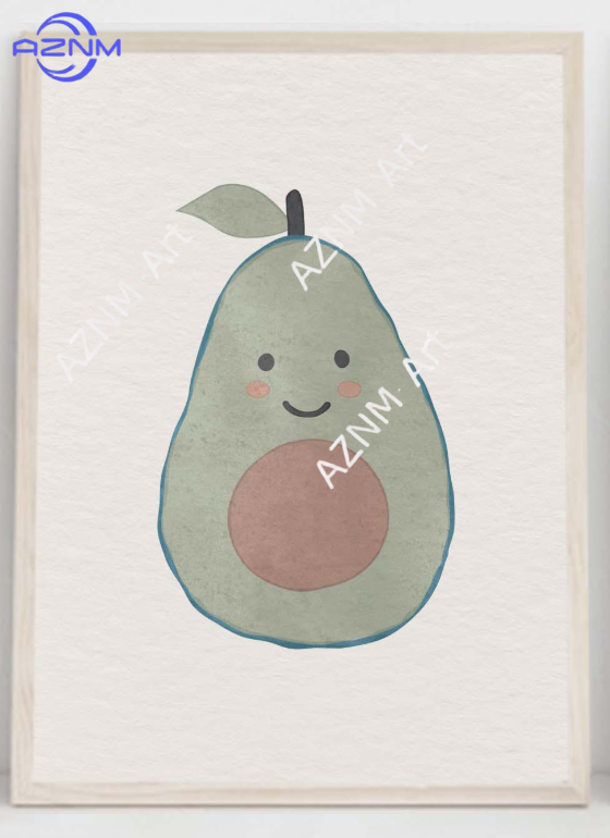 1PC/3PCS Avocado Apple Pear Pr - Baby Nursery Gender Neutral avis et prix