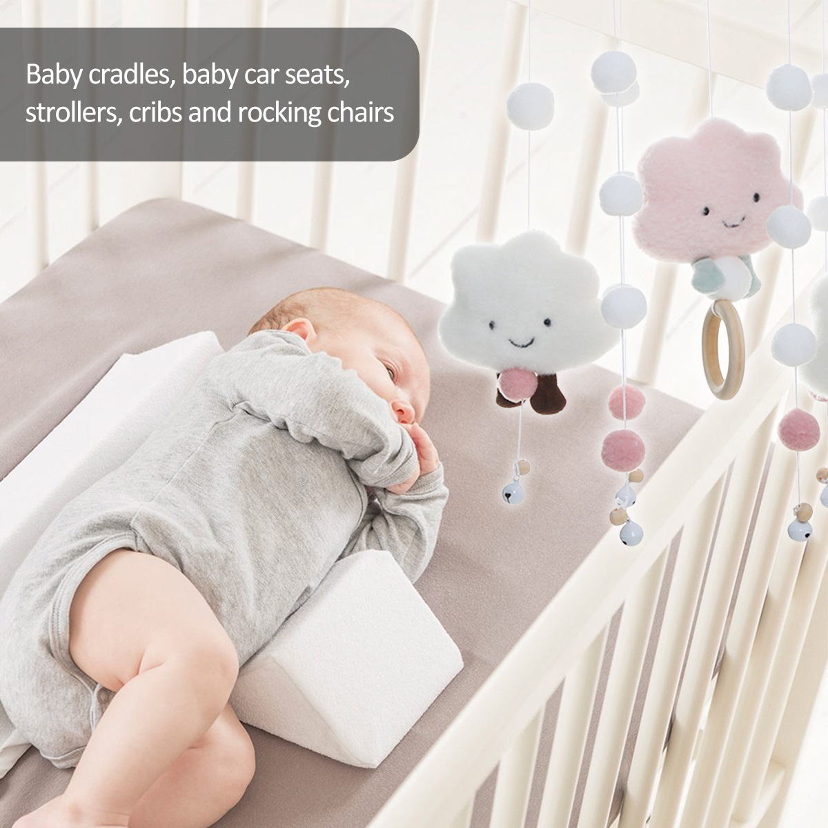 Mobile Wind Chimes with Cloud  - Baby Nursery Mobile avis et prix