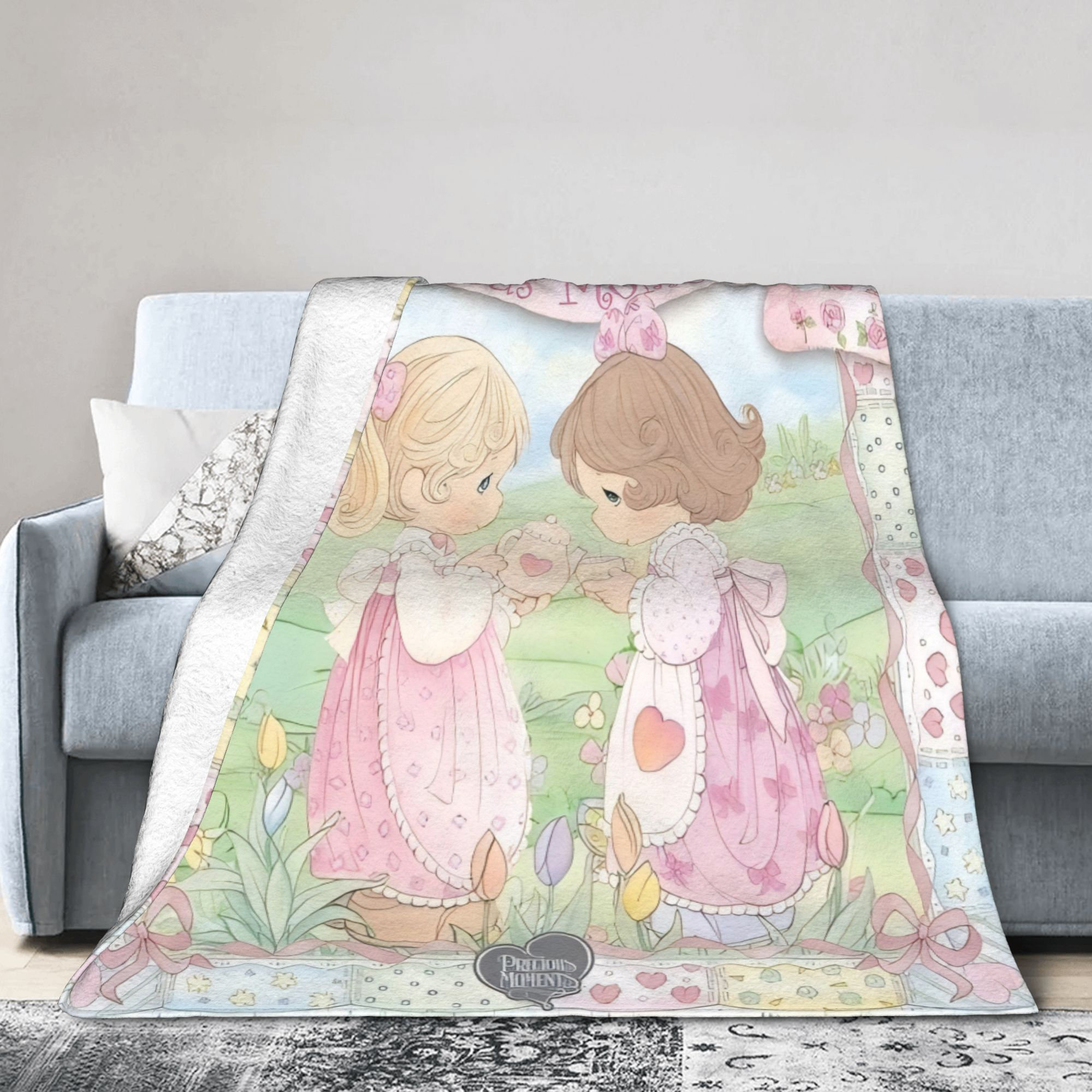 VIKAMA Vintage Precious Moment - Baby Nursery Fabric avis et prix