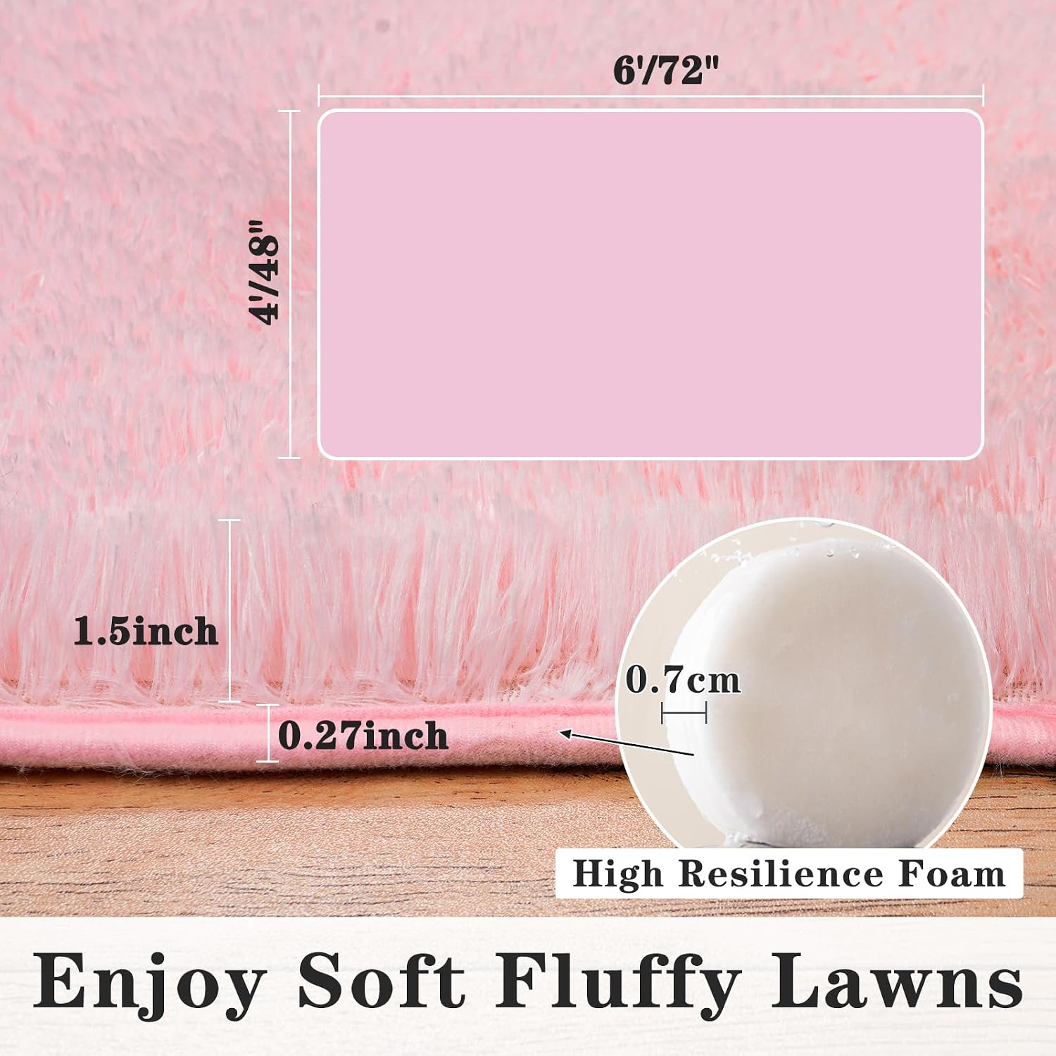 Super Fluffy Throw Rugs for Be - Soft Rug Nursery avis et prix