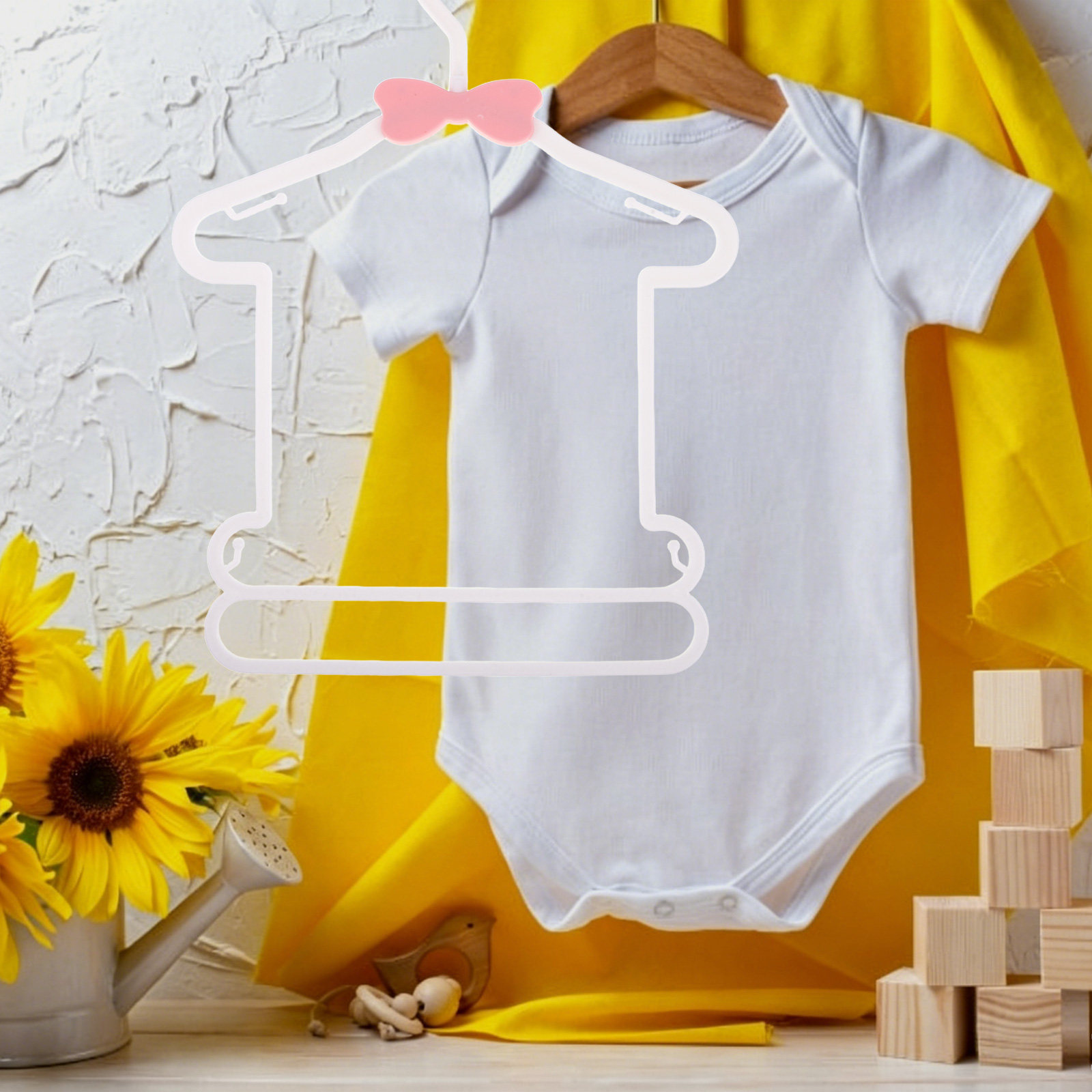 8Pcs Baby Clothes Hangers Non  - Baby Nursery Closet avis et prix