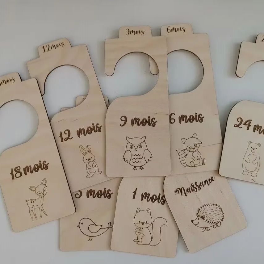 Forest animal Baby closet hang - Baby Nursery Closet Organization avis et prix
