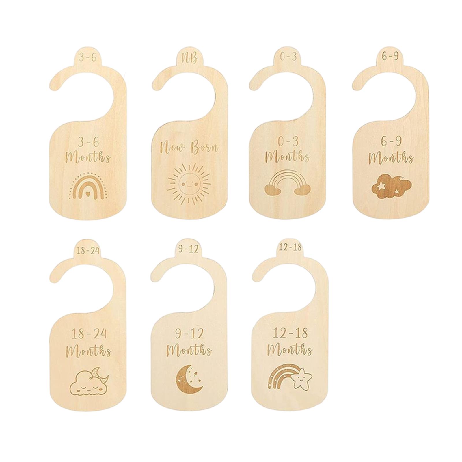 7x Newborn Baby Clothes Divide - Baby Nursery Closet avis et prix