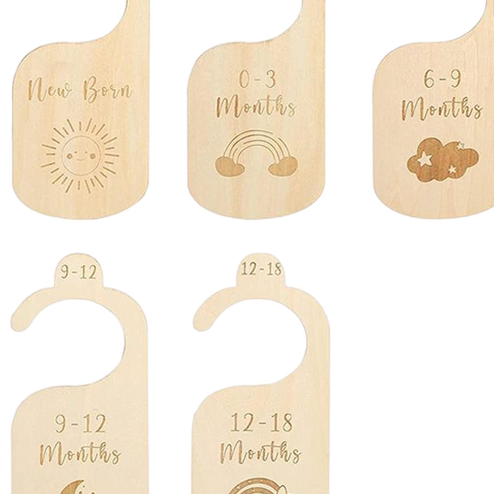 7x Newborn Baby Clothes Divide - Baby Nursery Closet avis et prix
