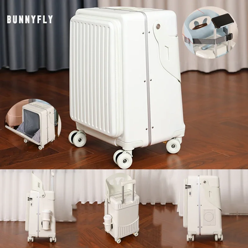 BunnyFly Kid Mom Suitcase with - Baby Nursery Trolley avis et prix