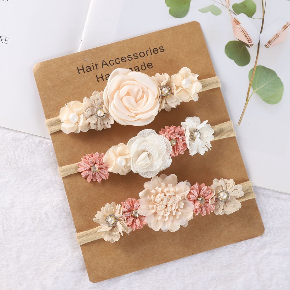 3pcs Baby Girl Headband Set Cu - Baby Nursery Set avis et prix