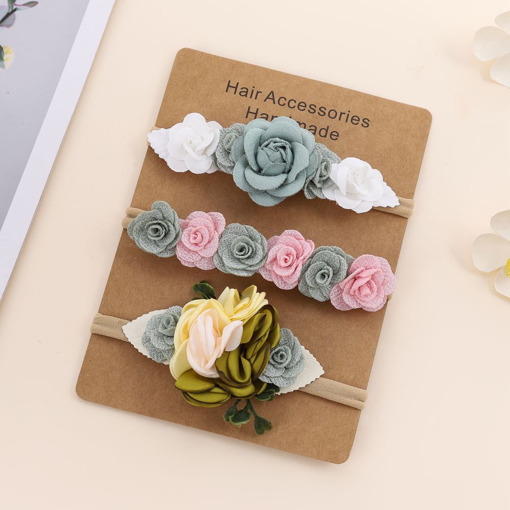 3pcs Baby Girl Headband Set Cu - Baby Nursery Set avis et prix