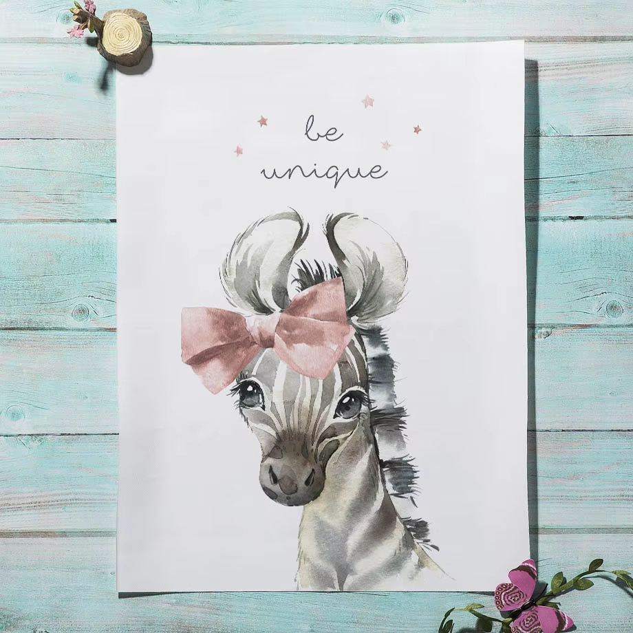 Lion Zebra Giraffe Elephant Hi - Baby Nursery Mirror avis et prix