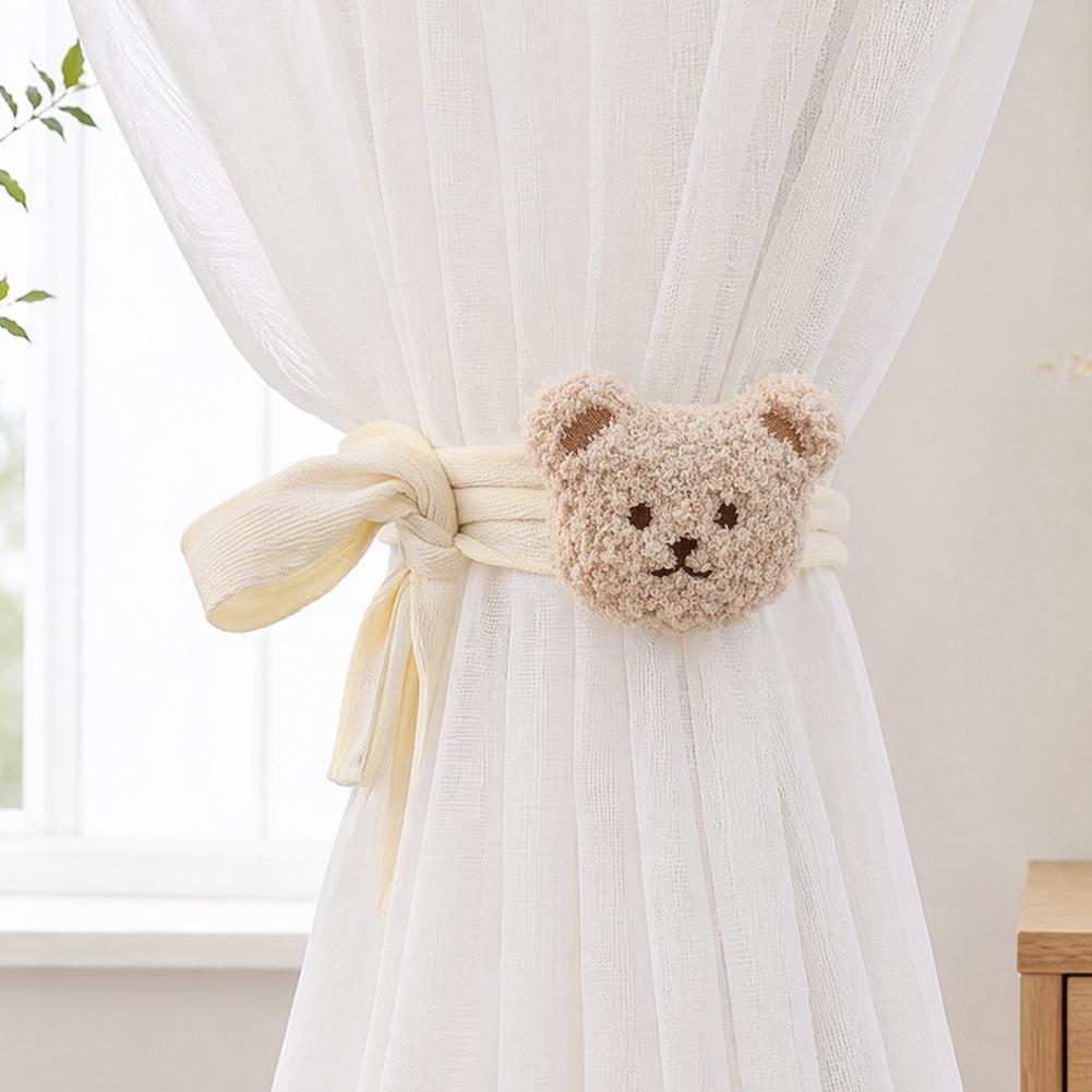 Plush Curtain Holder Lion Curt - Baby Nursery Fabric avis et prix