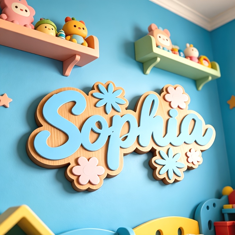 Personalized Floral Themed Nam - Baby Nursery Baby avis et prix