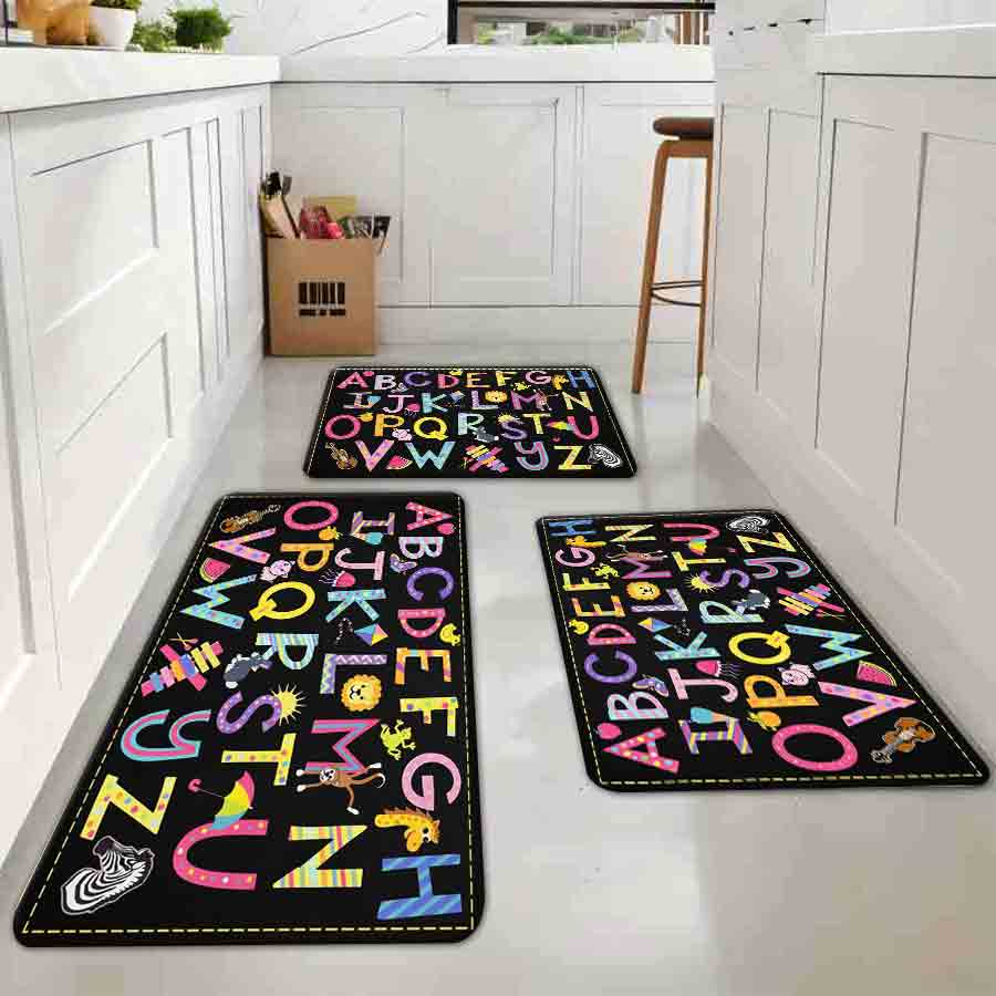 1/2/3Pcs Flannel Kitchen Mat—A - Soft Rug Nursery avis et prix