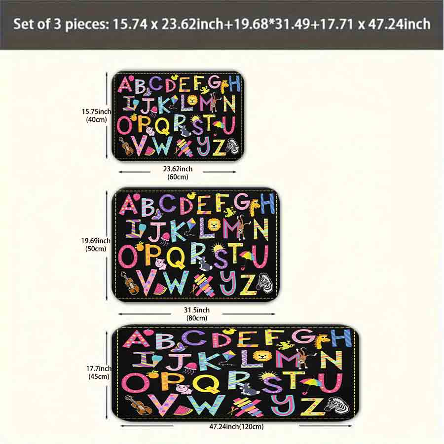 1/2/3Pcs Flannel Kitchen Mat—A - Soft Rug Nursery avis et prix