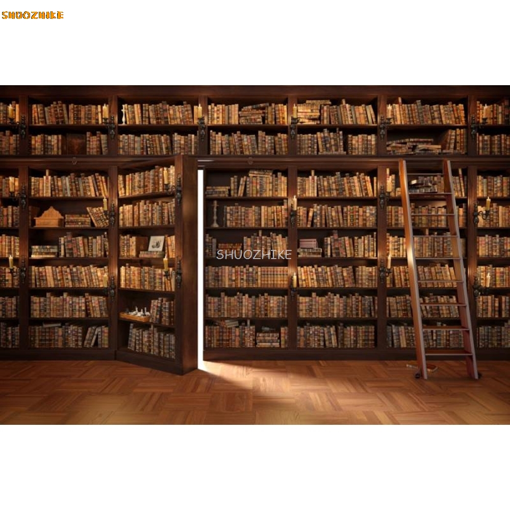 Bookshelf Backdrop Photography - Baby Nursery Bookcase avis et prix