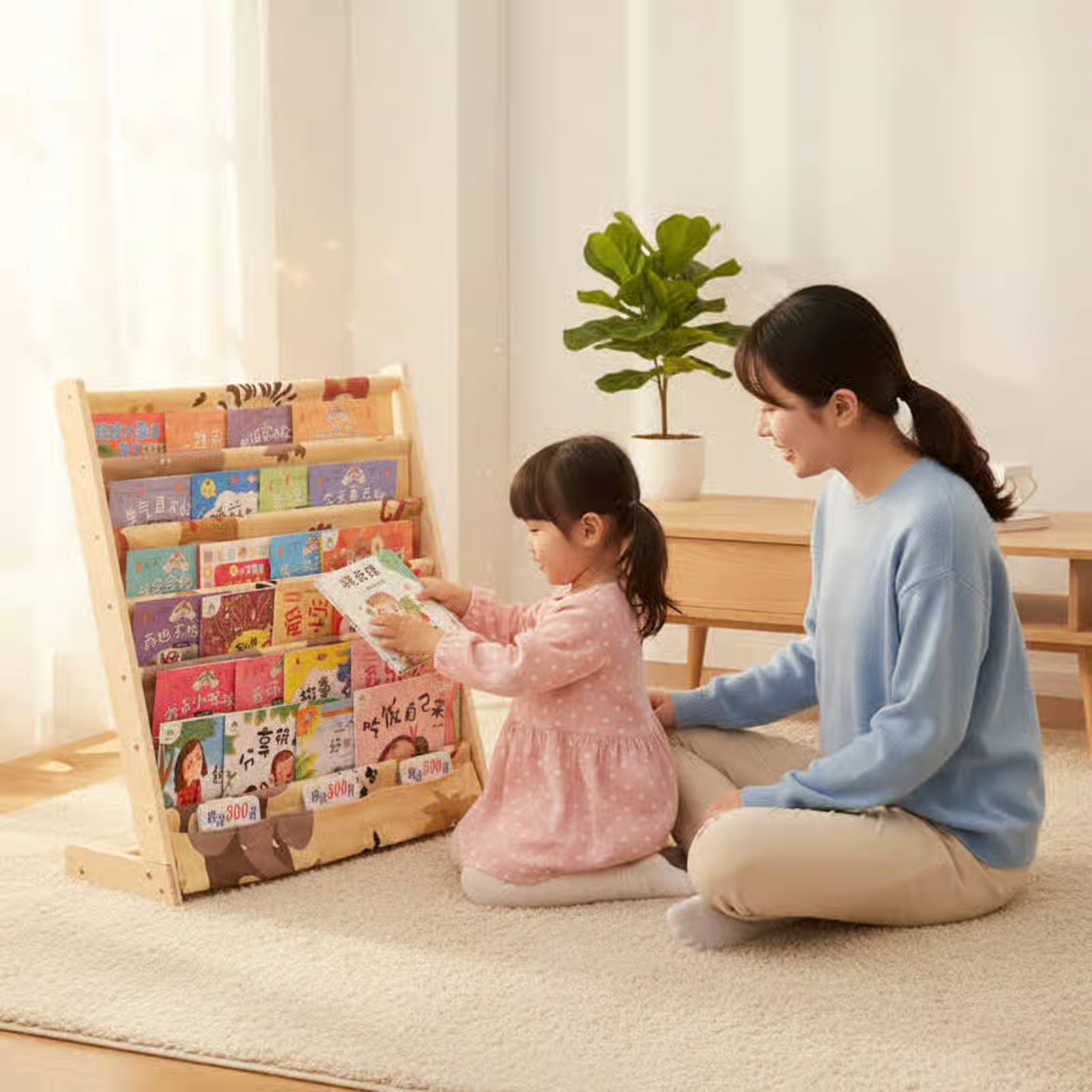 Children's Picture Book Rack S - Baby Nursery Bookcase avis et prix