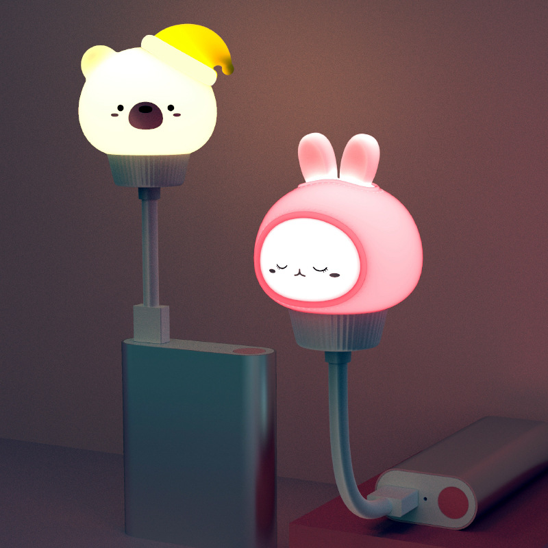 USB Night Light LED Cute Carto - Baby Nursery Light avis et prix