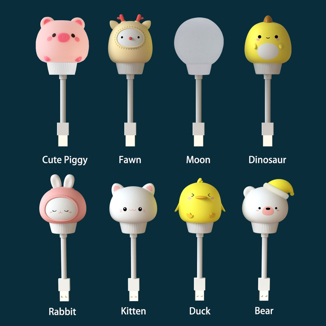 USB Night Light LED Cute Carto - Baby Nursery Light avis et prix