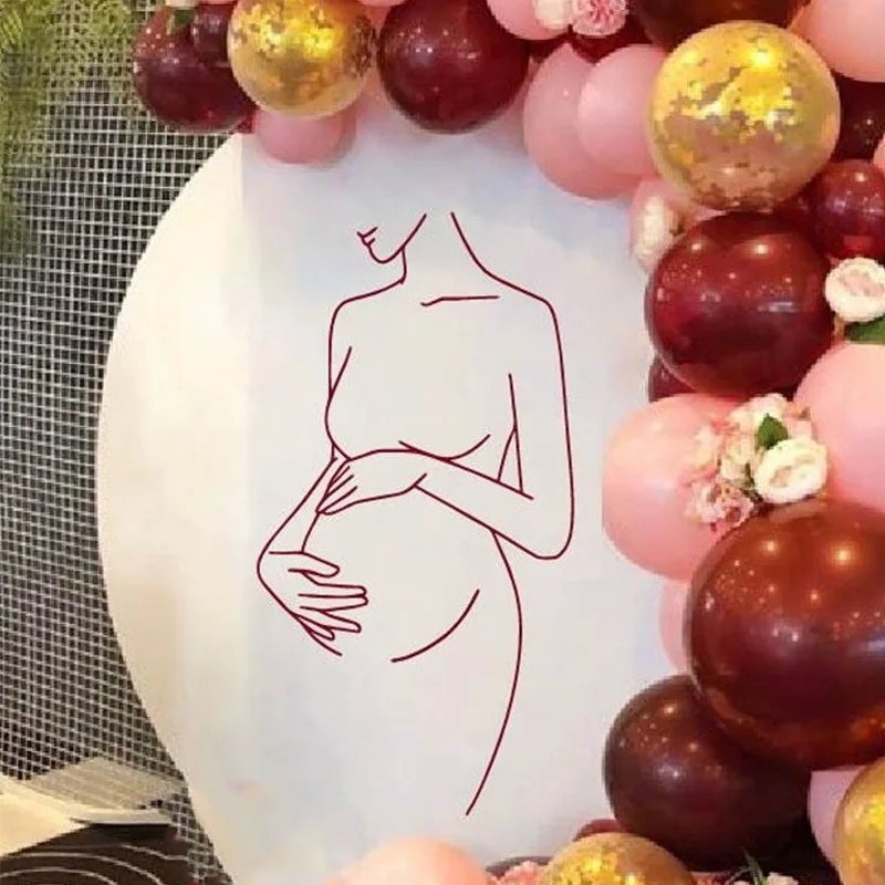 Pregnant Woman art, Gender Rev - Baby Nursery Gender Neutral avis et prix