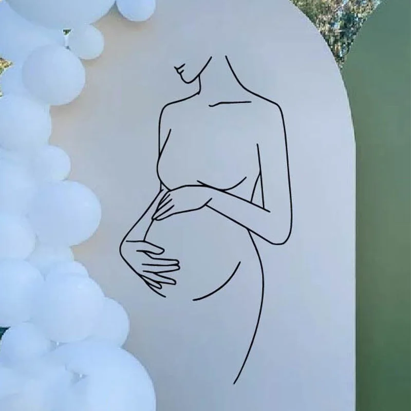 Pregnant Woman art, Gender Rev - Baby Nursery Gender Neutral avis et prix
