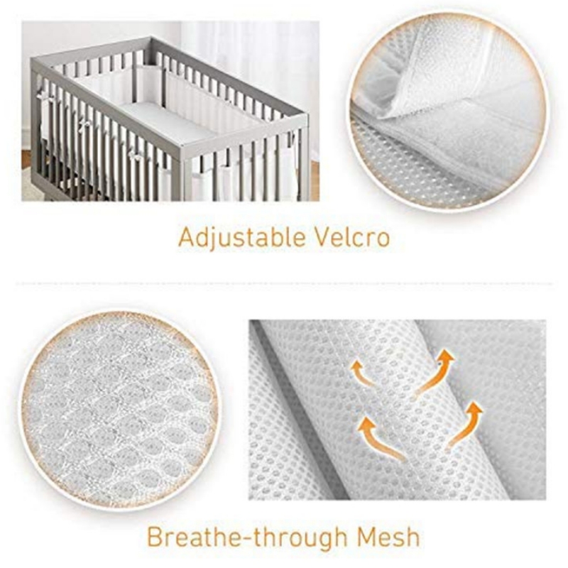 Bumper for Baby Bed Fence Cot  - Baby Nursery Ideas Girl avis et prix