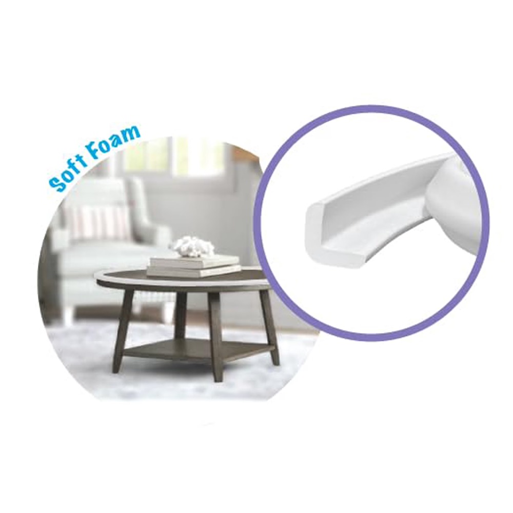 White Foam Rubber Edge Guard C - Corner Guard Foam avis et prix