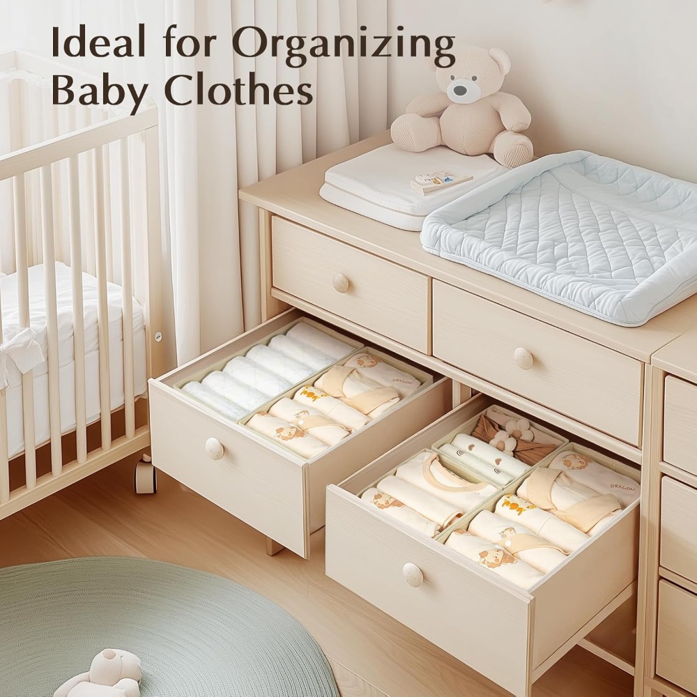 Drawer Organizers Clothes, Dre - Baby Nursery Closet Organization avis et prix