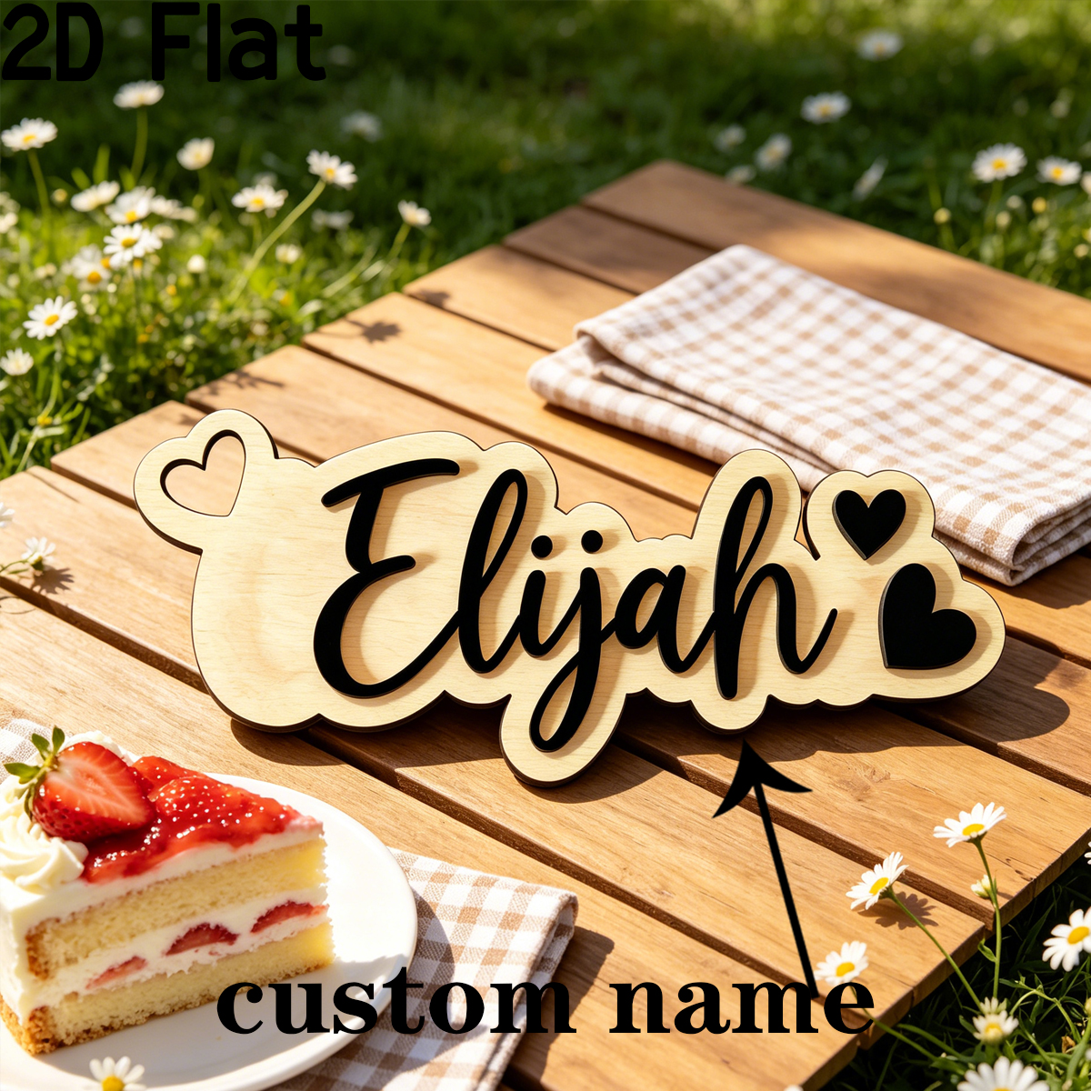 1Pc Custom Love Decor Wooden A - Baby Nursery Baby avis et prix
