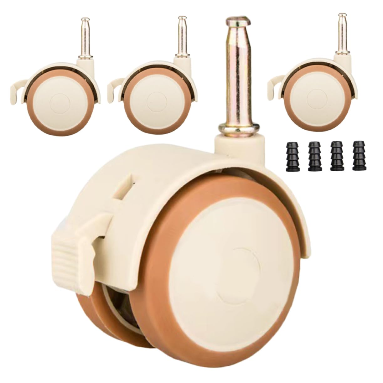 1/4 Pcs Nylon Swivel Caster Wh - Baby Nursery Trolley avis et prix
