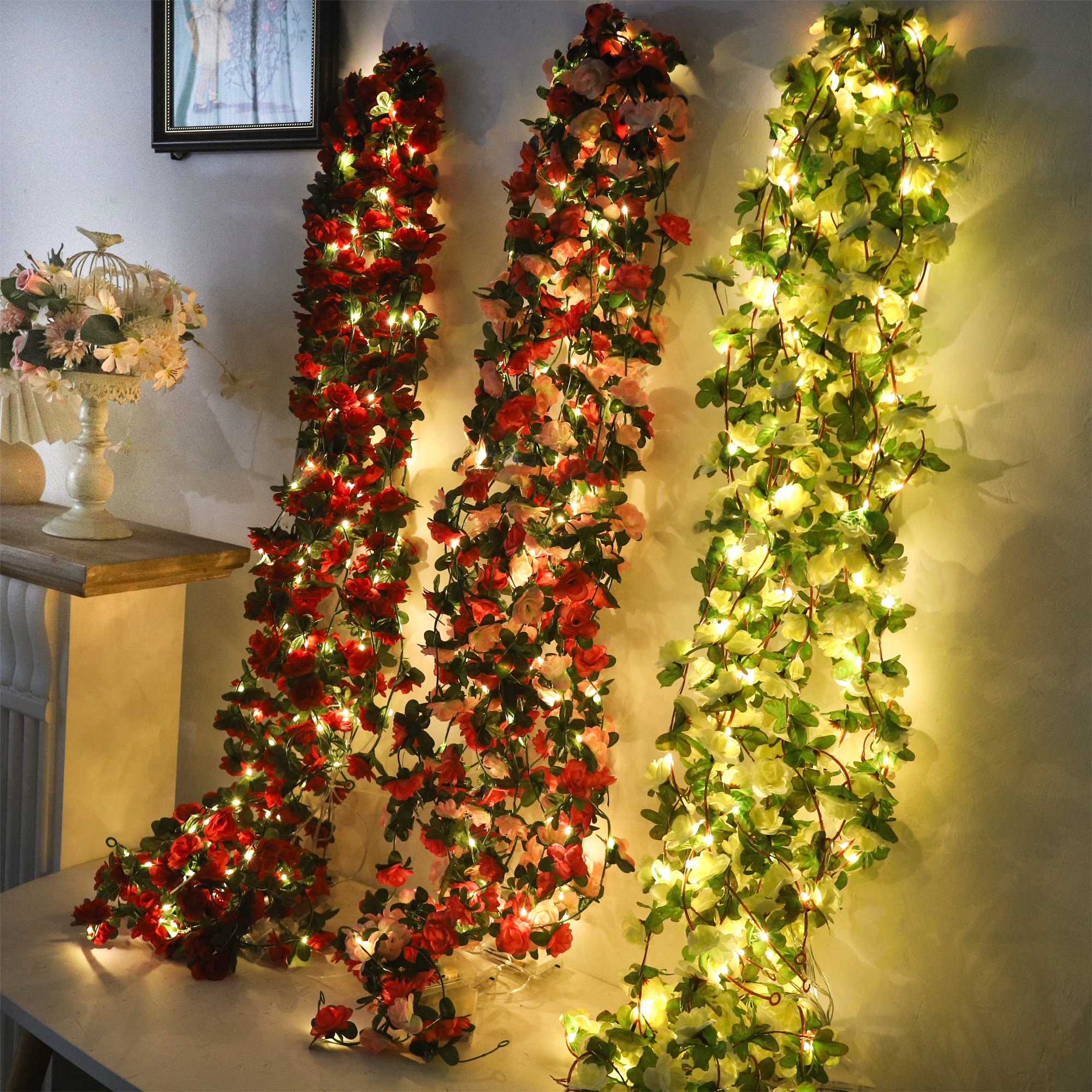 Rose LED Lights String Artific - Baby Nursery Light avis et prix