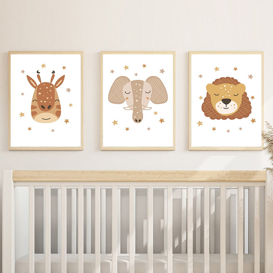 Boho Nursery Wall Art Neutral  - Baby Nursery Gender Neutral avis et prix
