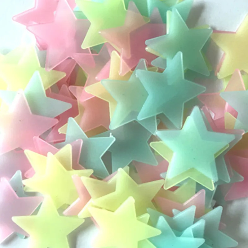 100pcs Fluorescent Glow in the - Baby Nursery Wall Decals avis et prix