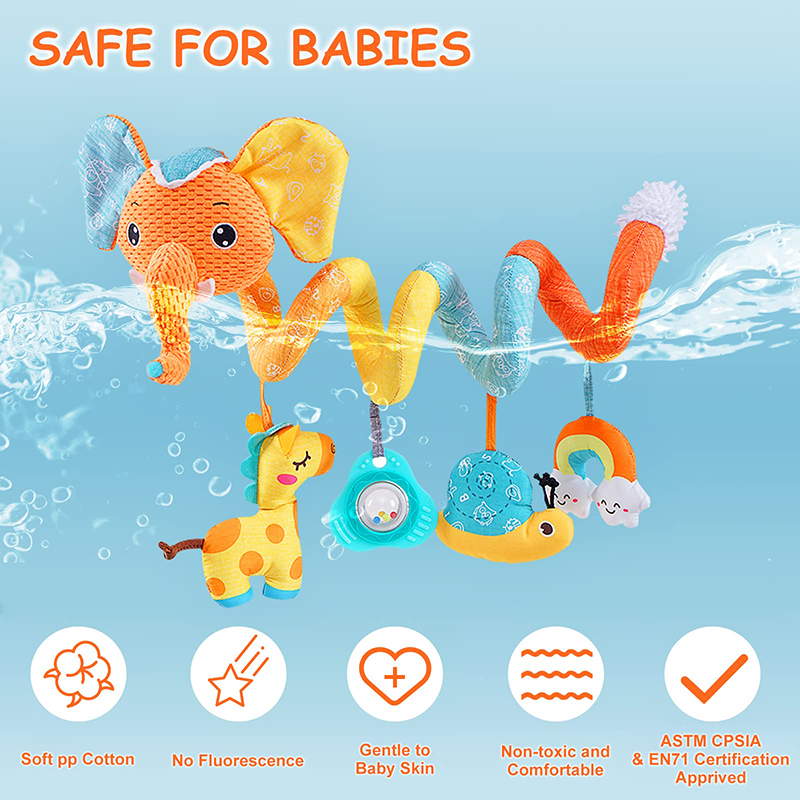 Car Seat Toys Infant Color Ele - Baby Nursery Mobile avis et prix