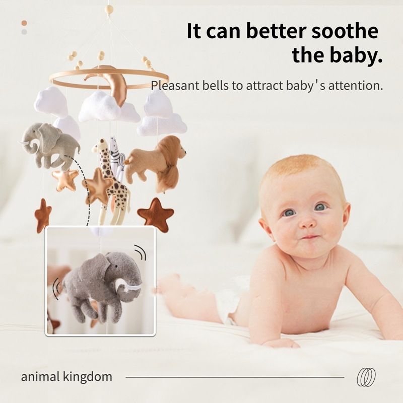 Hot Sale Nordic Handmade Felt  - Baby Nursery Mobile avis et prix