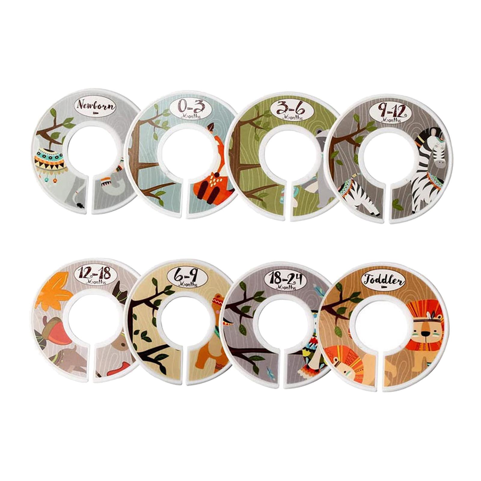 Clothing Size Dividers Plastic - Baby Nursery Closet avis et prix