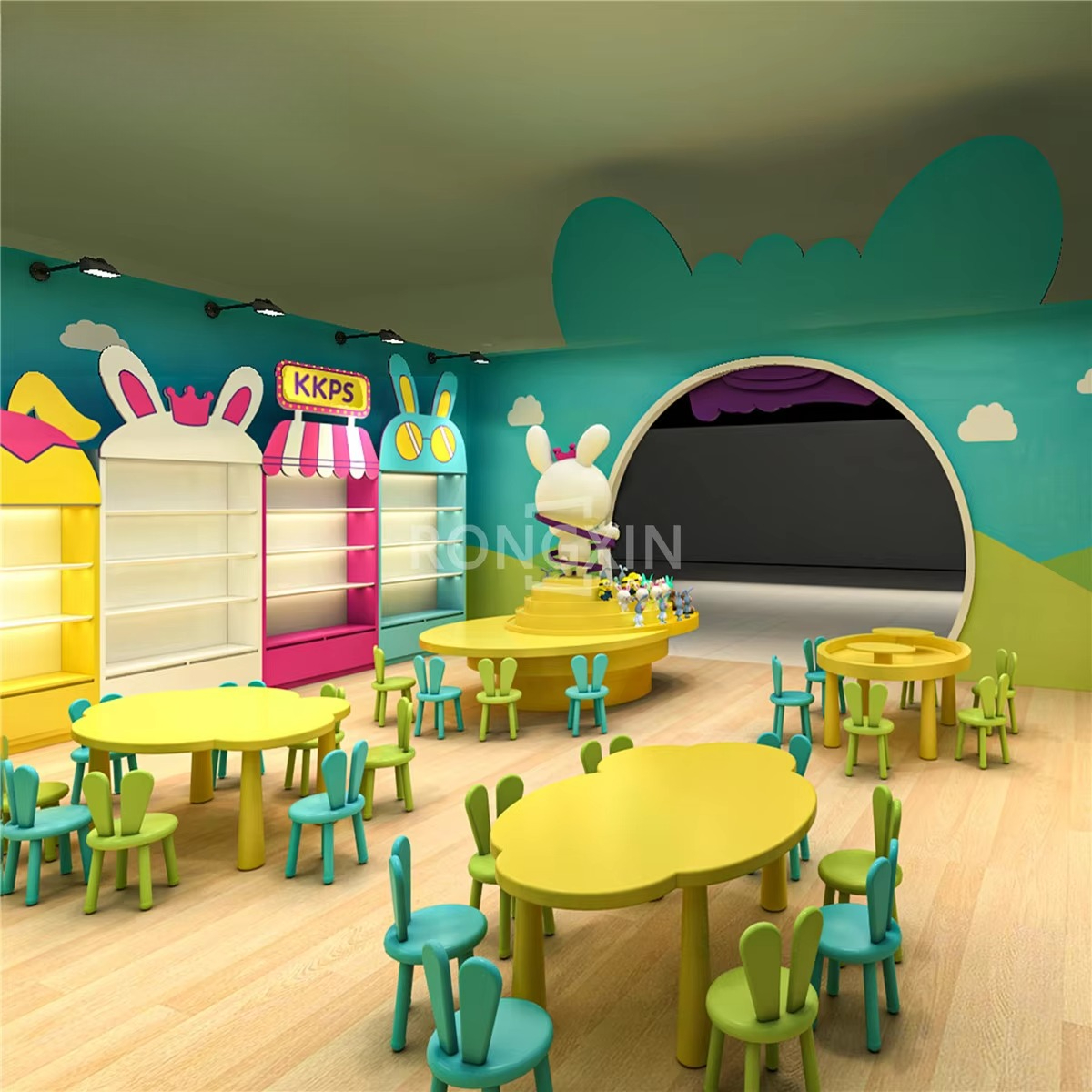 Customized Design Children Nur - Baby Nursery Floating Shelves avis et prix