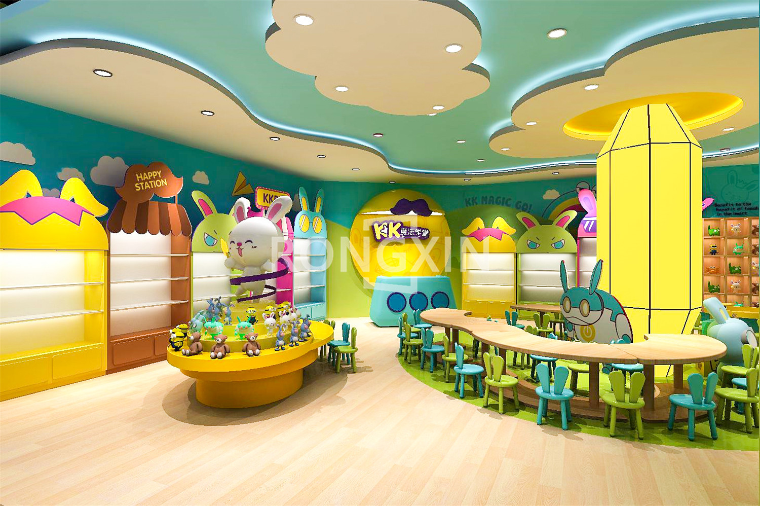 Customized Design Children Nur - Baby Nursery Floating Shelves avis et prix
