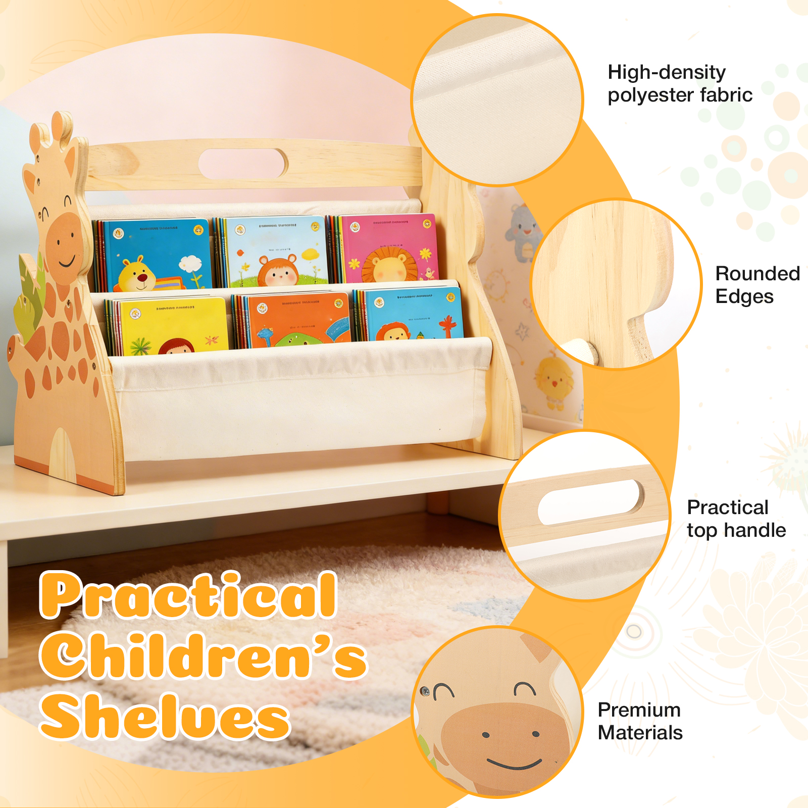 2 Tier Baby Bookshelf Double S - Baby Nursery Bookcase avis et prix