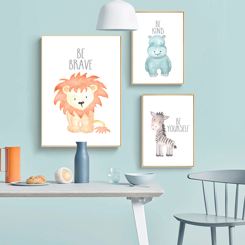 Baby Animal Lion Elephant Gira - Baby Nursery Mirror avis et prix